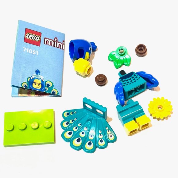 Lego 71051 Minifigures Series 28 Peacock Costume Collectible New CMF - Picture 2 of 5